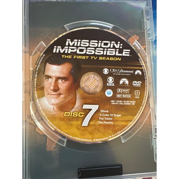 Mission Impossible DVD The Original TV Series Complete First Season Used Box Set - Picture 14 of 14
